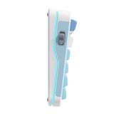 Mchose x75 v2 blue icy creamsicle brugerdefineret mekanisk tastatur (hvid, us layout (qwerty), kailh box isic creamsicle, 75%, rgb, hot swap, double-shot pbt, trådløs | bluetooth | usb-c)