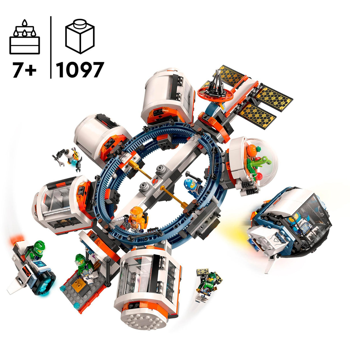Lego city - modulært rumstationsbyggelegetøj (60433)