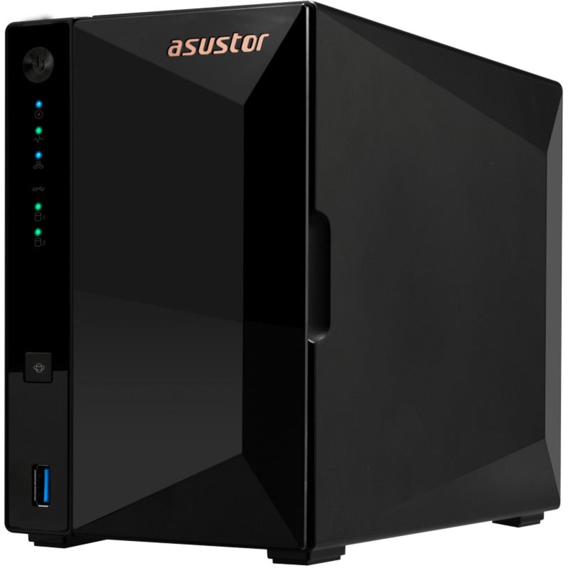 Asustor drivetor 2 pro gen2 nas (sort, usb)