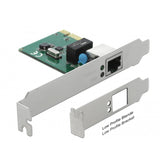 Delock PCIe-kort 1x gigabit LAN-netværksadapter