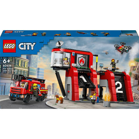 Lego city brandstation og brandbil - 60414