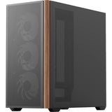 Aerocool b301a mini tårnhus (sort | 1x USB-A | 1x USB-C | RGB)