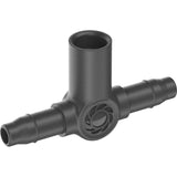 Gardena T-stykke til sprinklere endedrypper 4,6 mm (3 16 ) tilslutning (mørkegrå, 5 stk.)