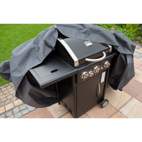 Naturbeskyttelsesovertræk til gasgrillbetræk (sort, 6030610)