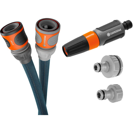 Gardena tekstilslange liano xtreme 30 m sæt (mørkegrå orange)