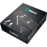 Wera 8740 a hf 1 zyklop bit topnøglesæt (sort sølv, 5-delt, med holdefunktion, 1 4-drev)