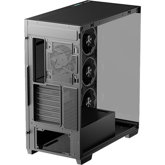 Deepcool CG580 4f v2 midi tårnhus (sort | 2x USB-A | 1x USB-C | RGB | hærdet glas)
