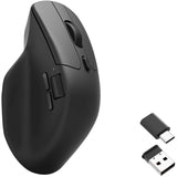 Keychron m6-a1 trådløs mus (sort, 100 - 26.000 dpi, USB-C Bluetooth 5.1 2.4 GHz)