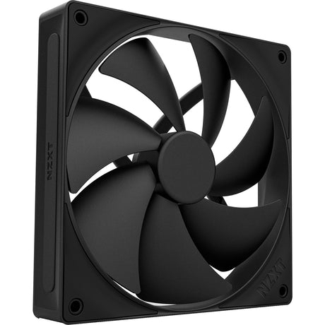Nzxt f140p kabinetventilator (sort, 140 x 140 x 25 mm, pwm)