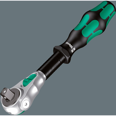Wera Kraftform Compact Zyklop MS1 Metal Speed Ratchet, 1 4 (sort grøn, 2-delt)