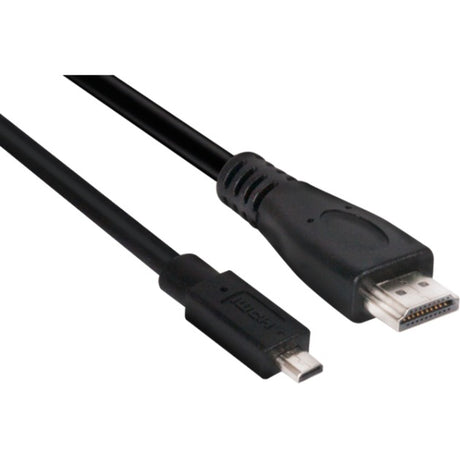 Club 3D micro HDMI > HDMI 2.0-kabel (sort, 1 meter, 4K 60Hz)