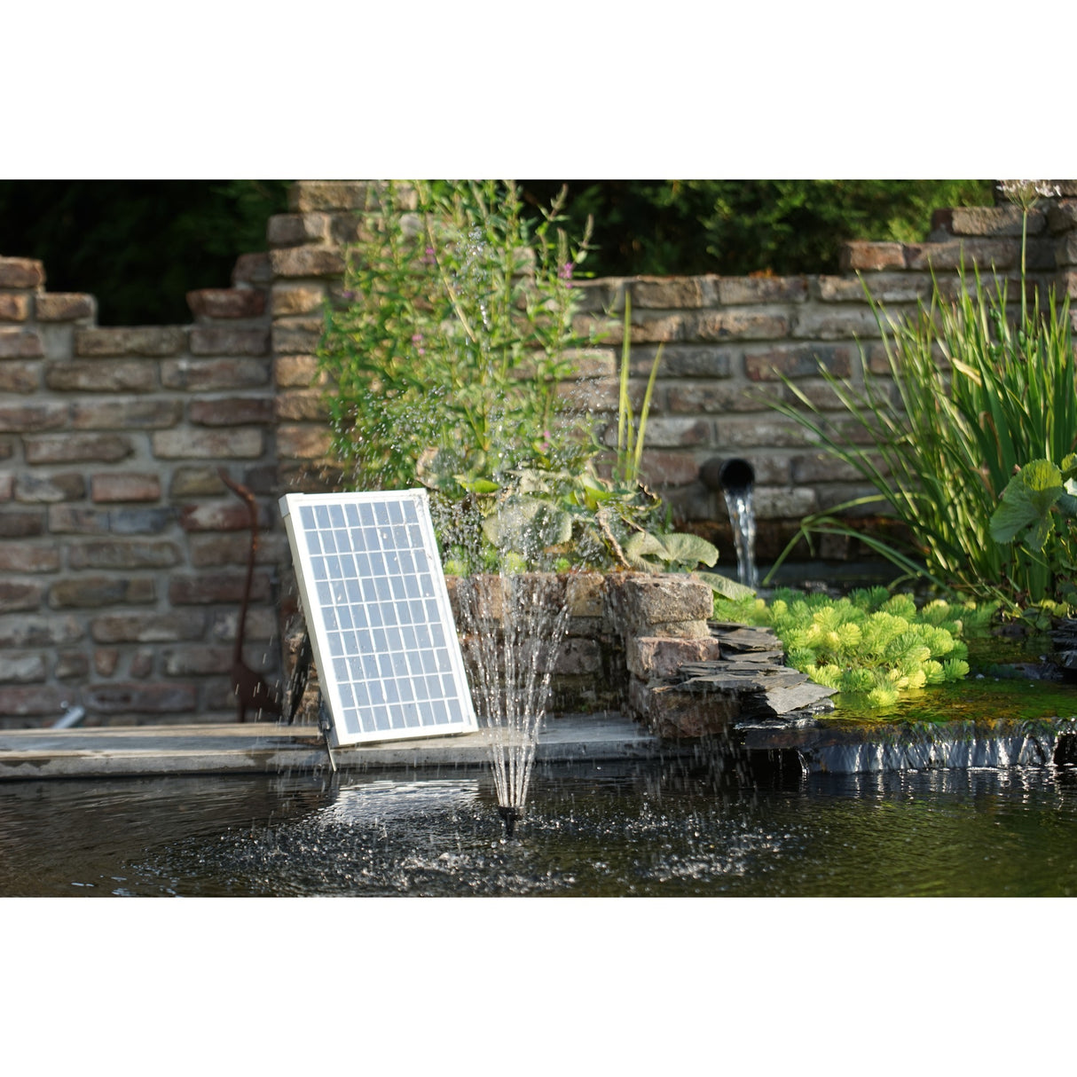 Ubbink solarmax 2500 pumpe (sort, inkl. solpanel, pumpe)