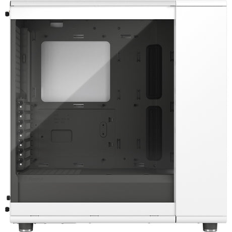 Fractal design nord midi tårnhus (hvid træfarve | 2x USB-A | 1x USB-C | hærdet glas)