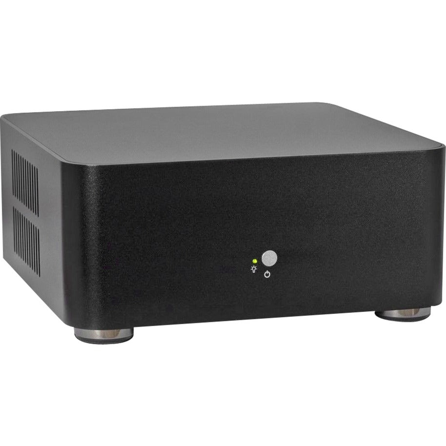 Inter-tech ITX A80 HTPC-hus (sort | 2x USB-A)