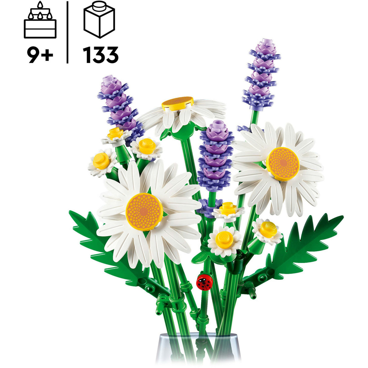 Lego botanicals tusindfryd blomster - byggesæt til børn - 11508