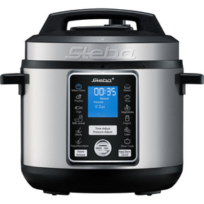 Steba multicooker trykkoger dd 3 smart (rustfrit stål sort)