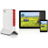 Fritz! box 6820 lte v3 international wlan lte router (hvid rød, 4g (lte), 3g 3g+ (umts hspa+), mesh wi-fi)