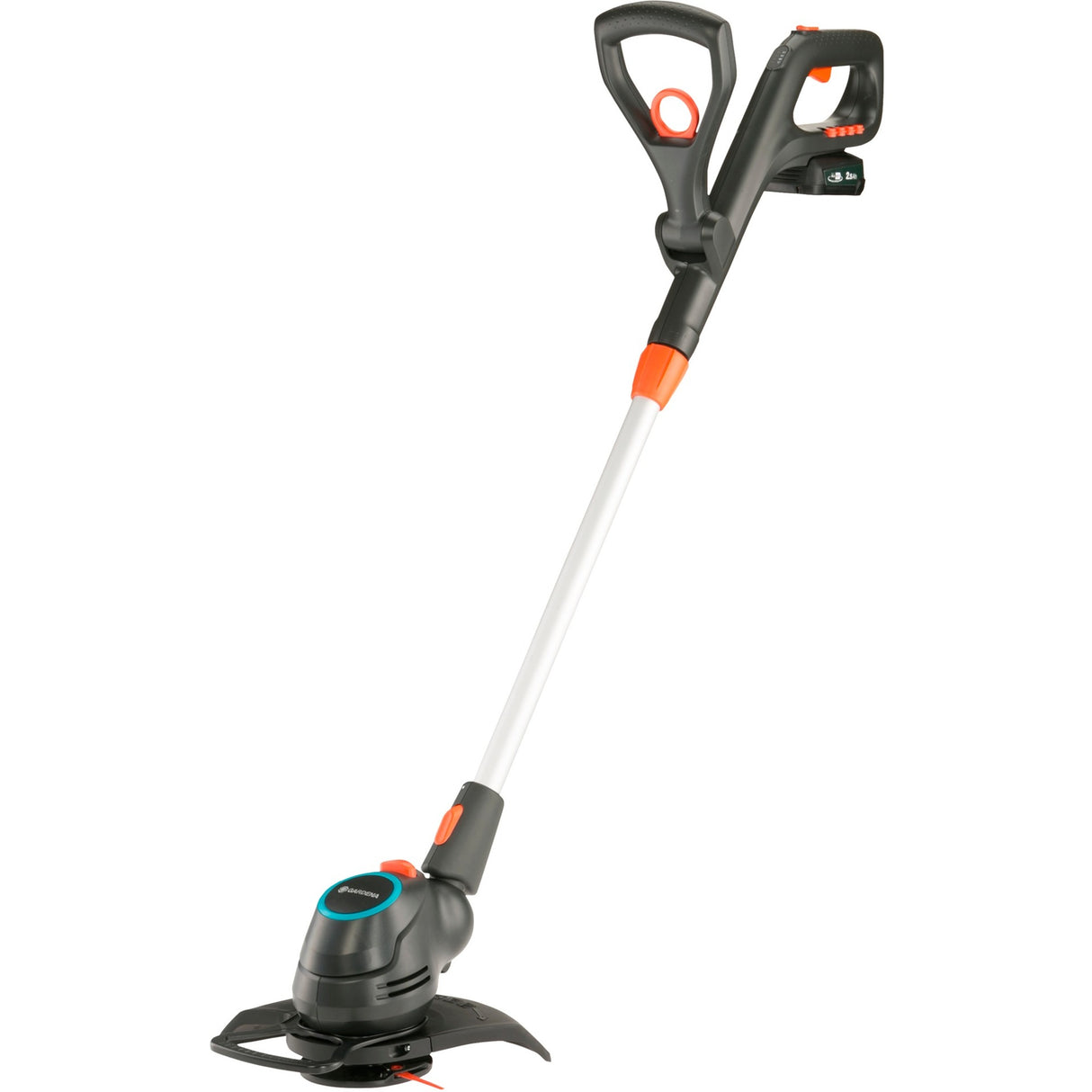 Gardena comfortcut 23 18v p4a sæt græstrimmer (grå orange, 14701-20, batteri inkluderet)