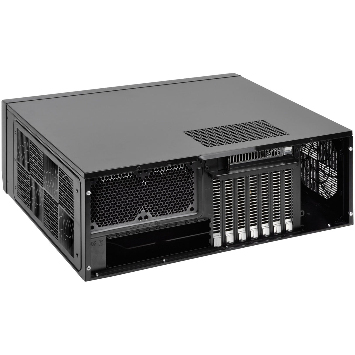 Silverstone SST-GD09B-C HTPC-hus (sort | 1x USB-A | 1x USB-C)