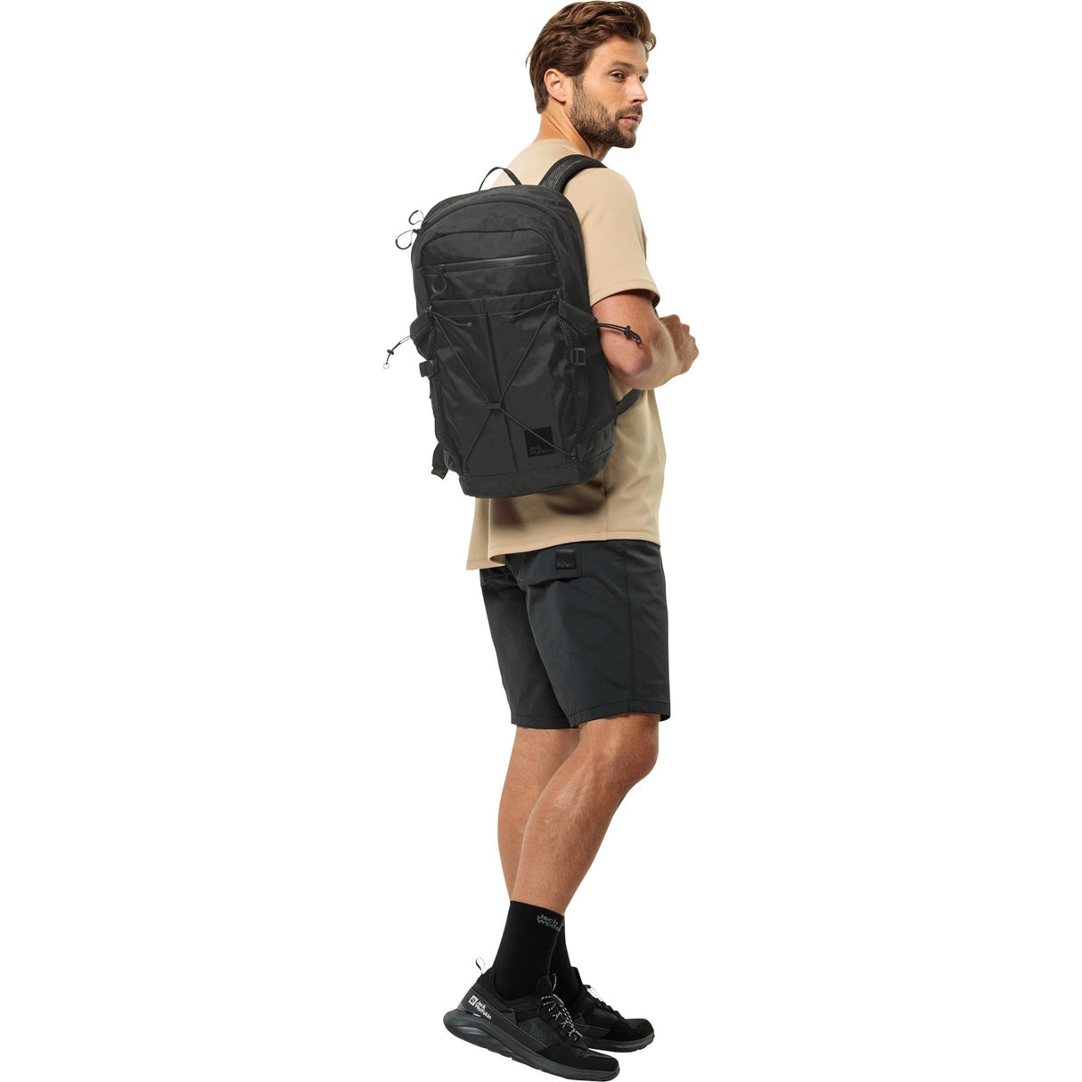 Jack wolfskin wandermood pack 20 rygsæk (sort, 20 liter)