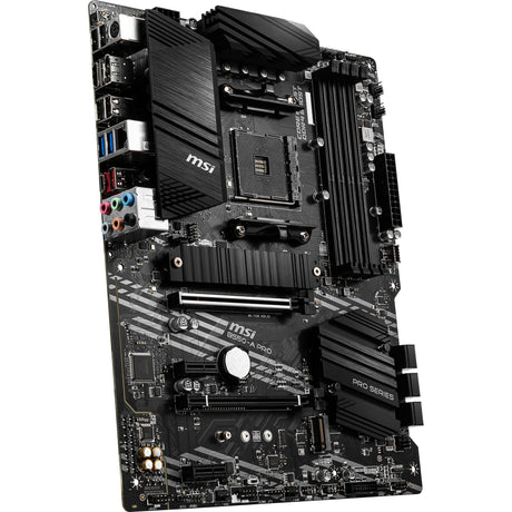 MSI B550-A Pro Socket AM4 bundkort (sort, RAID, GB-LAN, lyd, ATX)