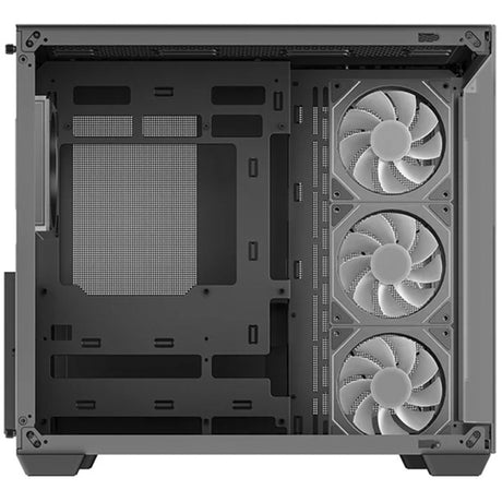 Deepcool CG530 4f midi tårnhus (sort | 2x USB-A | 1x USB-C | RGB | hærdet glas)