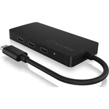 Icy box ib-hub1429-cpd usb hub (sort)