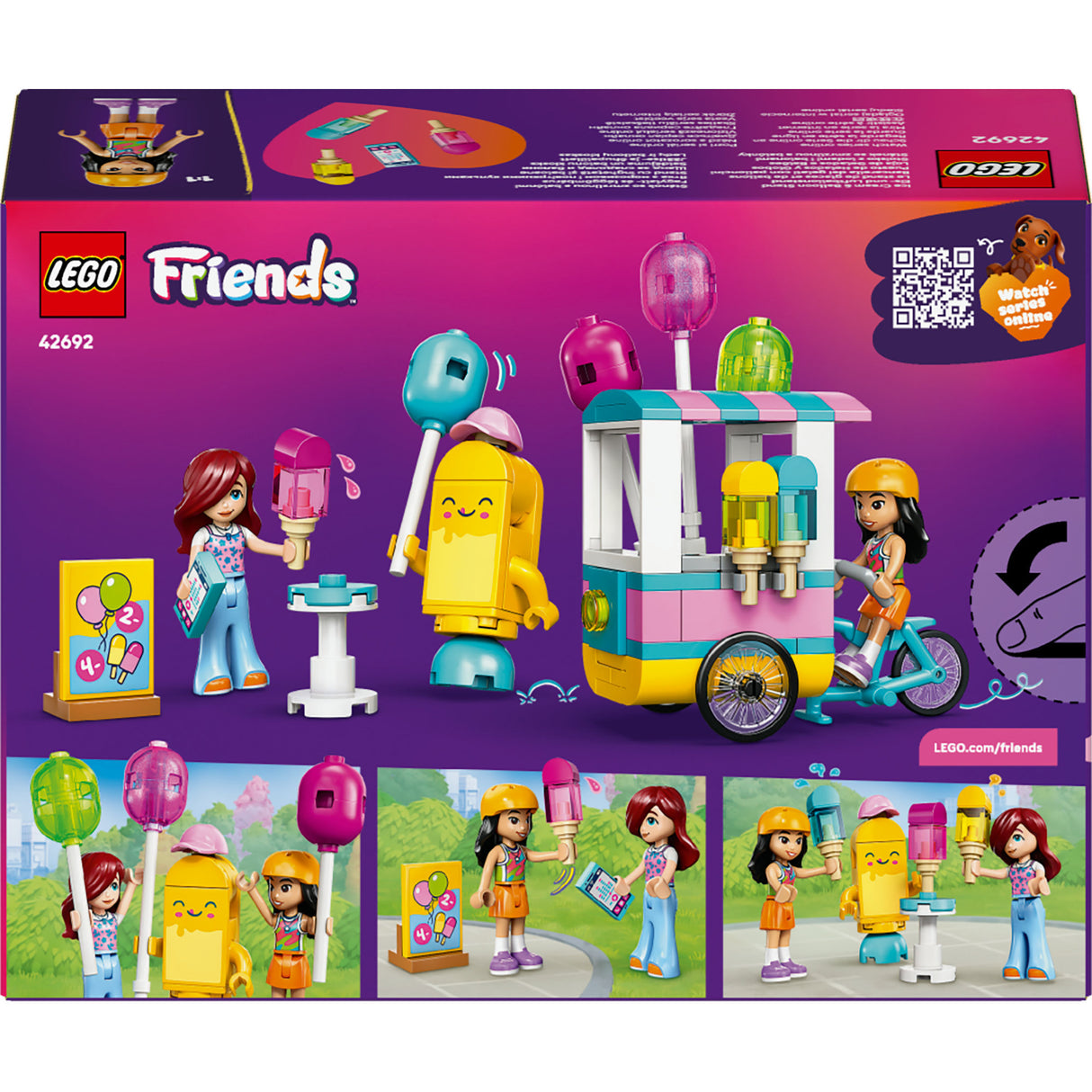 Lego friends 42692 is- og ballonbod