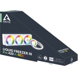 Arctic Liquid Freezer III Pro 420 A-RGB Vandkøling (hvid, 4-benet PWM blæserstik)