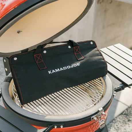 Kamado Joe Krafted Steel Grill Tools Tilbehørssæt Grillbestik (3-delt, inkl. canvas-bærepose)