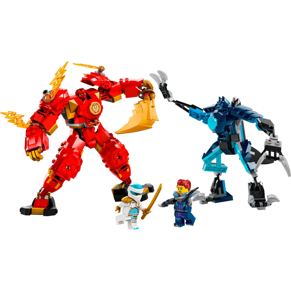 Lego ninjago 71808 kais elemental fire mech