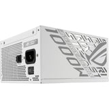 Asus rog strix platinum white edition modulær 1000 watt strømforsyning (hvid, 1x 12v-2x6, 4x pcie)