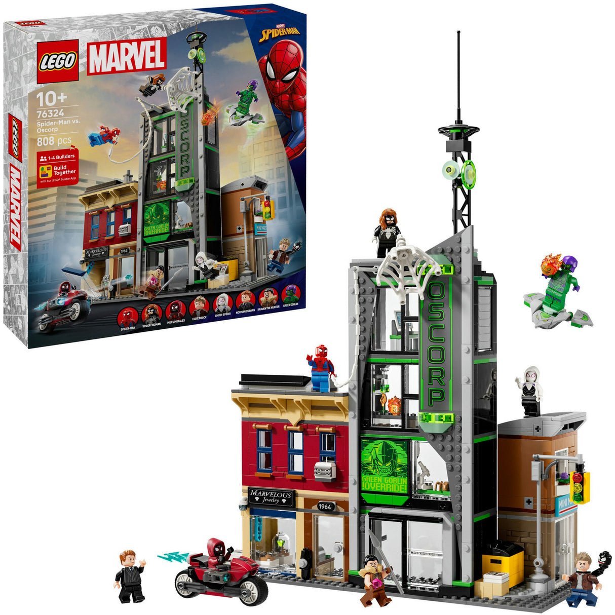Lego® marvel spider-man vs. oscorp - 76324