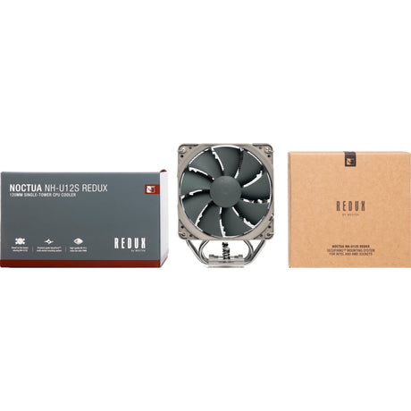 Noctua NH-U12S Redux CPU-køler (grå, 4-benet PWM blæserstik)