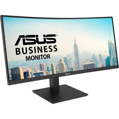Asus va34vcpsr 34 buet ultrabred skærm (sort, 100 Hz, HDMI, skærmport, lyd, LAN, USB-C)