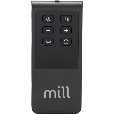 Mill keramisk varmeblæser fh1500black, 1500 watt varmeblæser (sort)