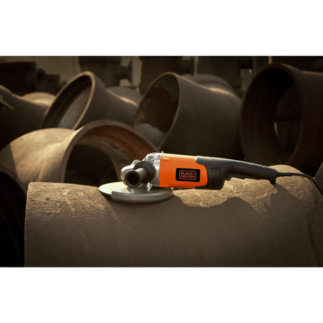 Black+decker bdgl2223-qs 2200w 230mm vinkelsliber (sort orange)