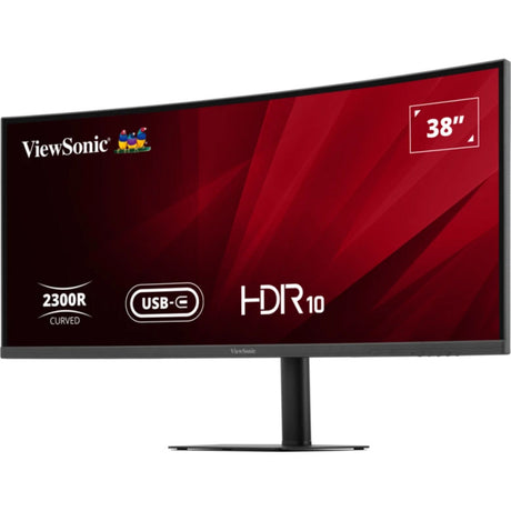 Viewsonic VA3820C UWQHD+ 21:9 buet skærm med USB-C hub 38 ultrawide (sort, 2x HDMI, 1x Displayport, USB-C, USB-B)
