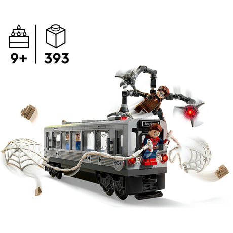 Lego® marvel spider-man vs. doc ock undergrundsbanescene - 76321