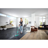 Leifheit picobello gulvvisker s micro duo med håndtag - 27 cm viskebredde - turkis - grå
