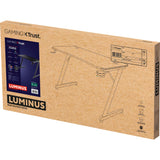 Trust GXT 709 Luminus RGB Gaming Desk Gaming Desk (sort)