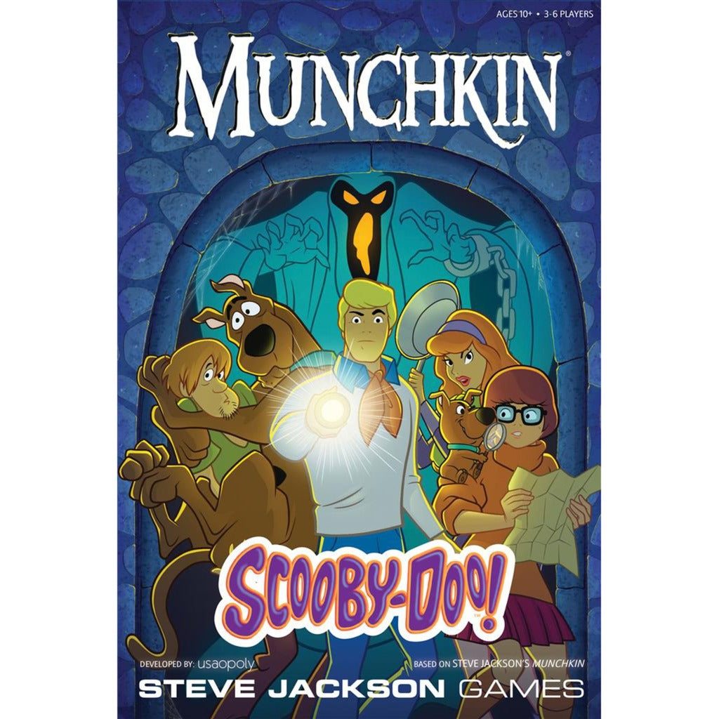 Europæisk spillernetværk munchkin: Scooby-doo kortspil (engelsk, 3 - 6 spillere, 60 minutter, fra 10 år)