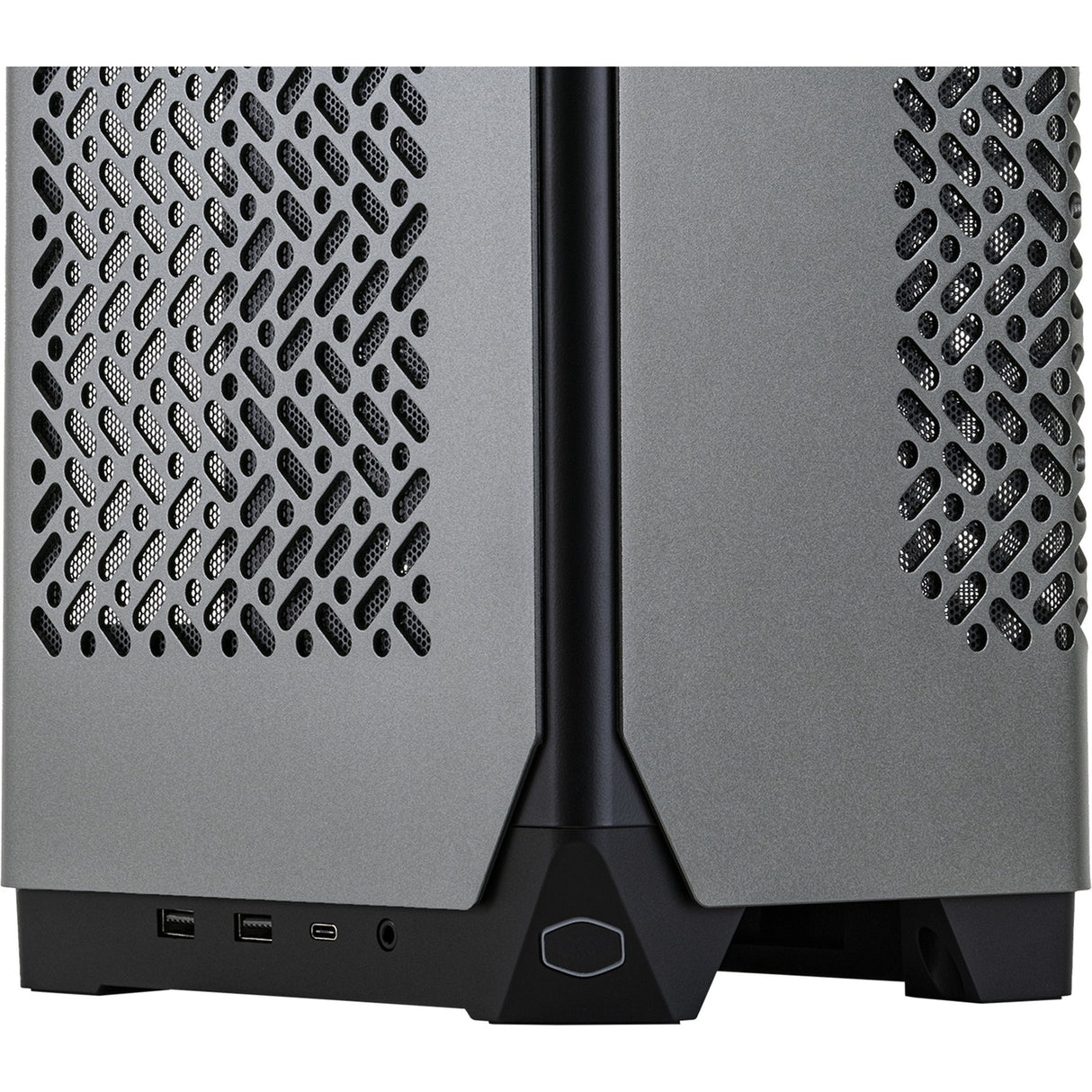 Cooler master ncore 100 max mini tårnhus (mørkegrå | 2x USB-A | 1x USB-C)