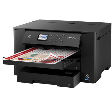 Epson workforce wf-7310dtw inkjetprinter (sort, lan, wi-fi)