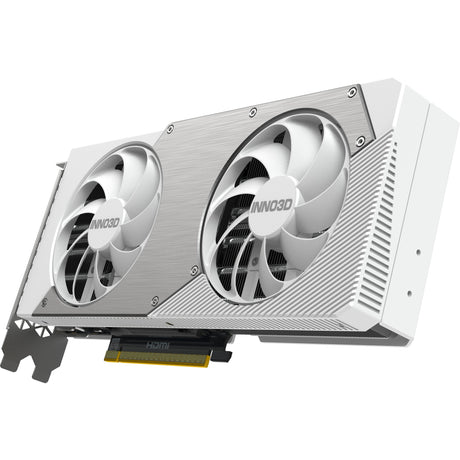 Inno3d geforce rtx 5070 twin x2 oc hvidt grafikkort (hvidt, dlss 4, 3x skærmport, 1x hdmi 2.1)