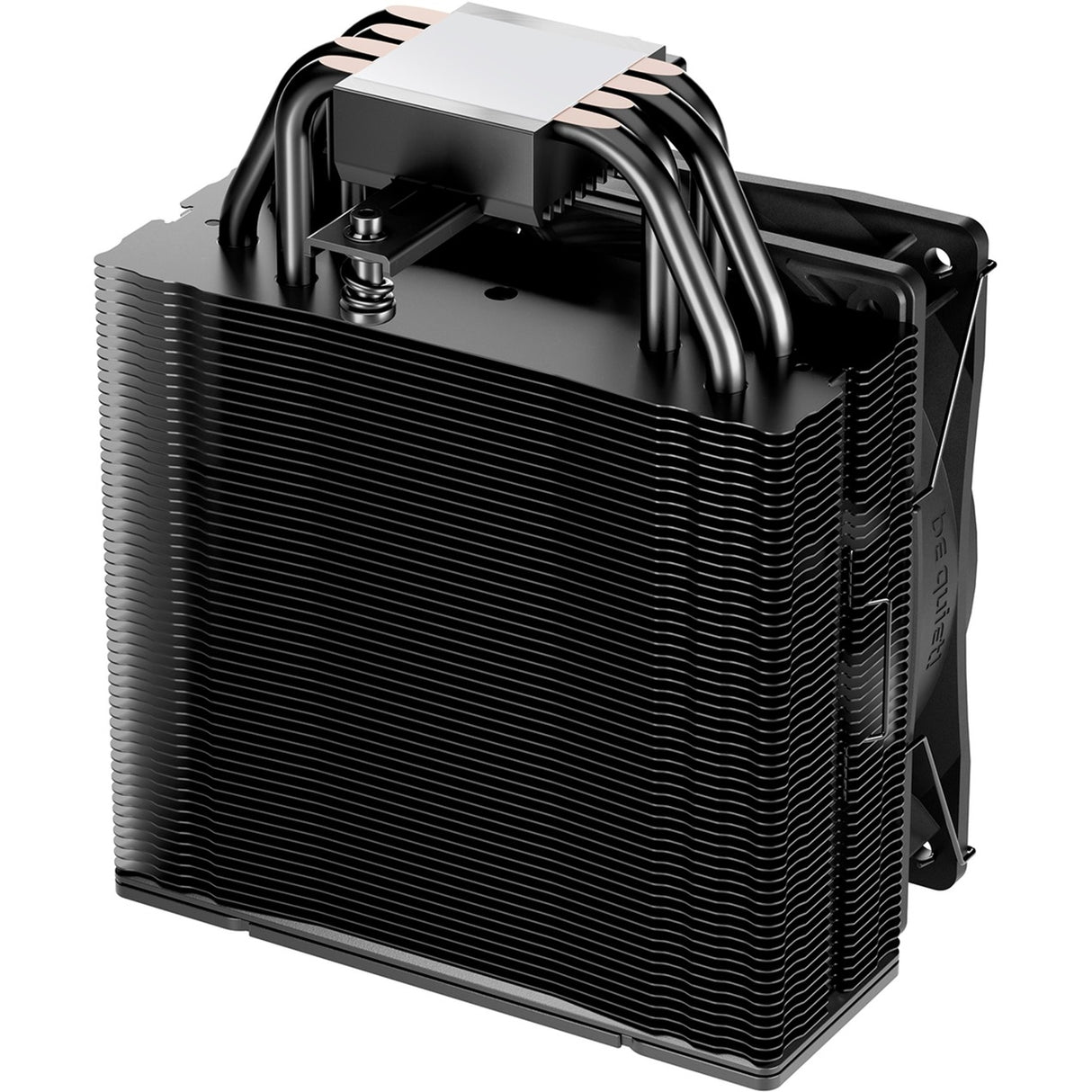 Vær stille! Pure Rock 3 sort CPU-køler (sort, 4-benet PWM blæserstik)