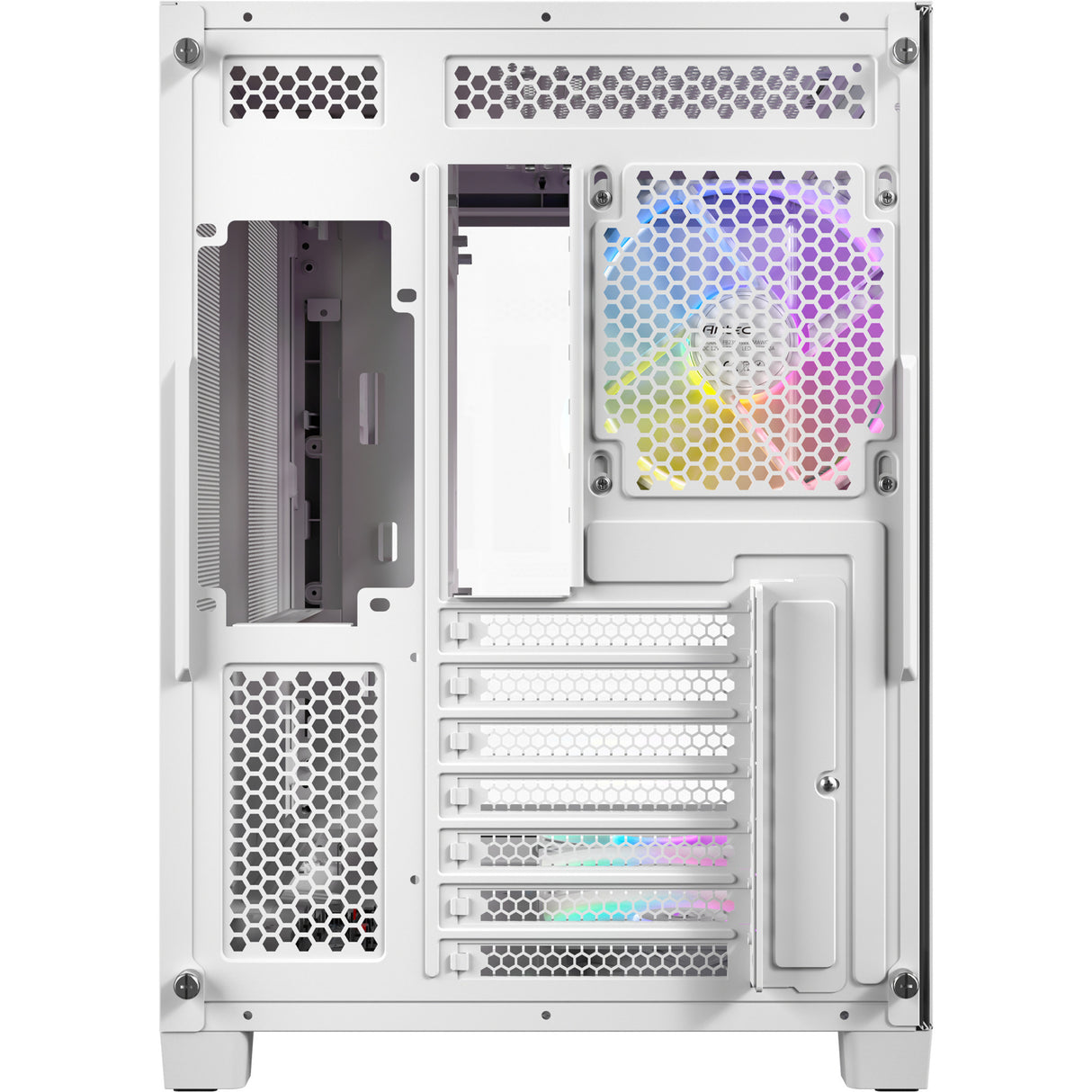 Antec c5 curve argb midi tårnhus (hvid | 2x USB-A | 1x USB-C | hærdet glas)
