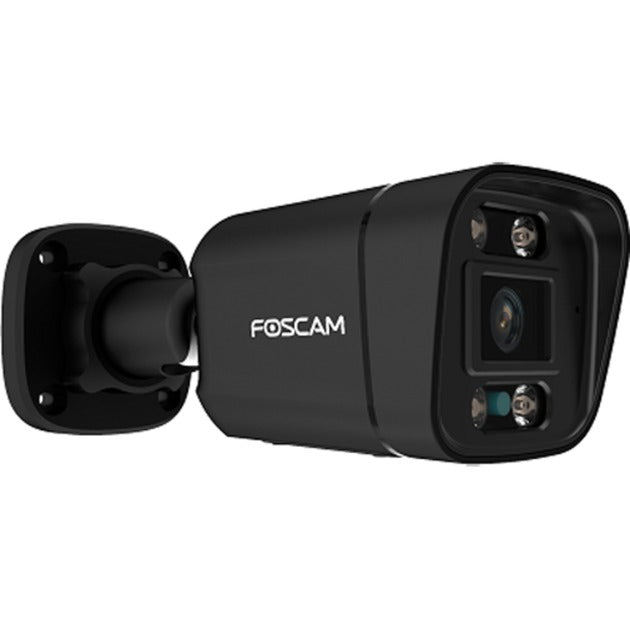 Foscam V8EP-B, 8MP UHD POE IP-sikkerhedskamera med person- og køretøjsdetektion (sort, POE)