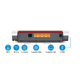Fritz! box 4050 edition international router (hvid rød, mesh wi-fi)