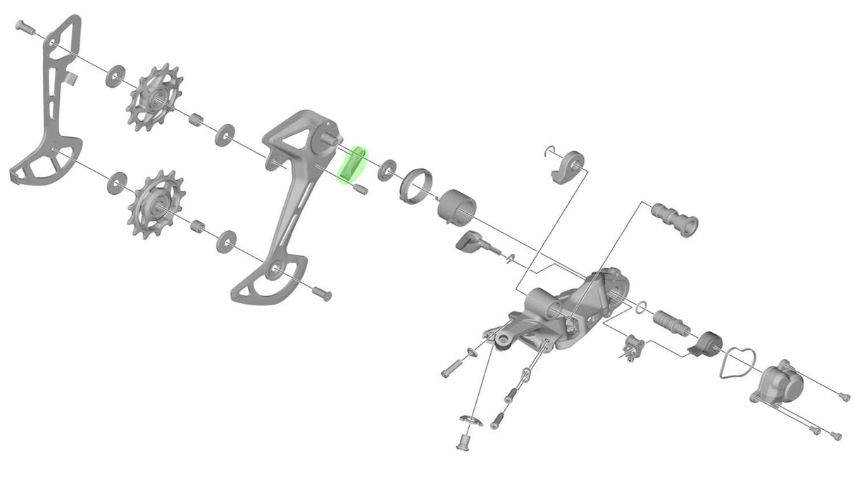 Shimano kofanger til rd-m7100 bagskifter
